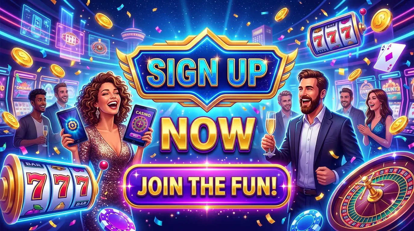 Skapa konto hos Luckland casino
