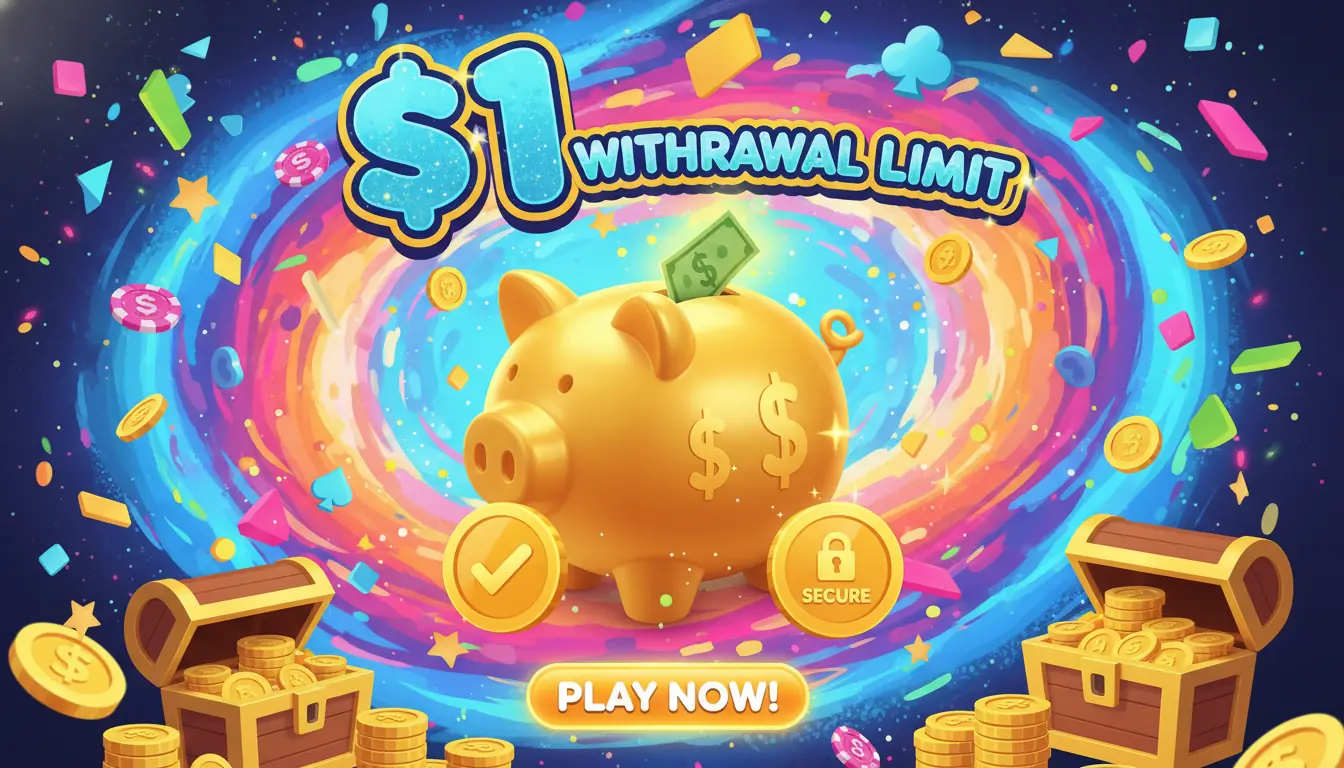 1 kr uttag hos Luckland casino