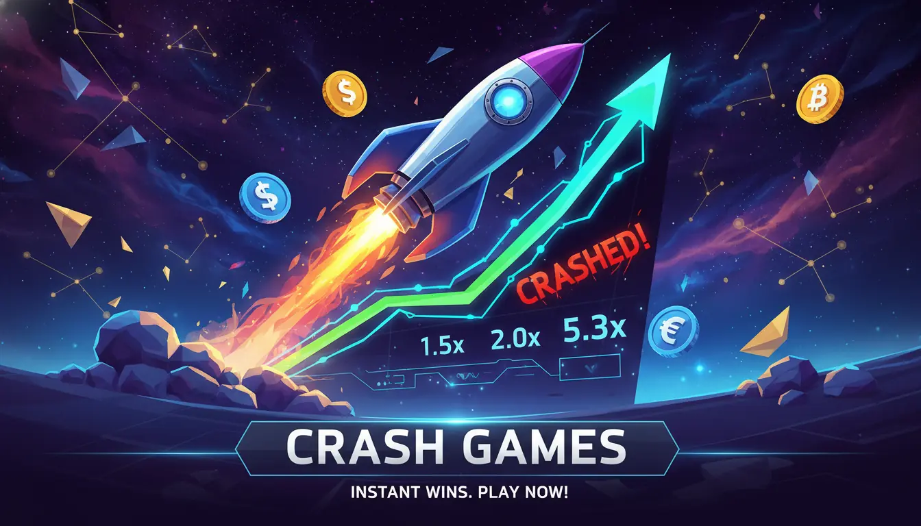 Crash hos Luckland casino